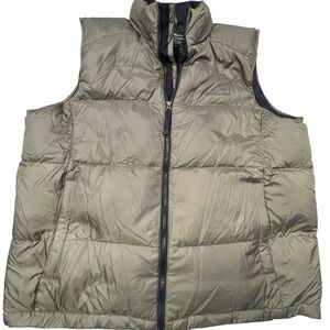 Eddie Bauer Sage Green Puffer Vest